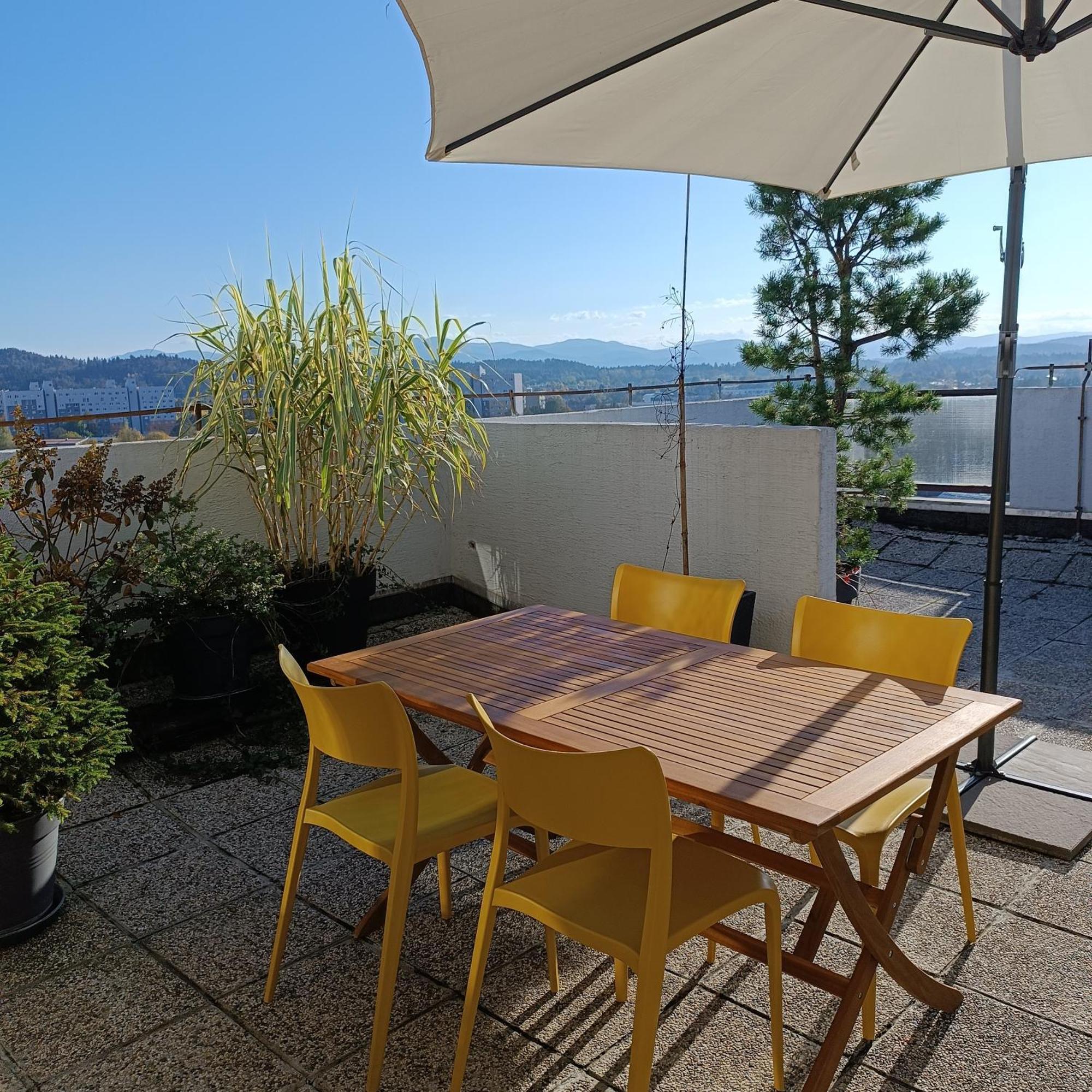 Bright Penthaus Apartement, With A Wonderful View Λιουμπλιάνα Εξωτερικό φωτογραφία